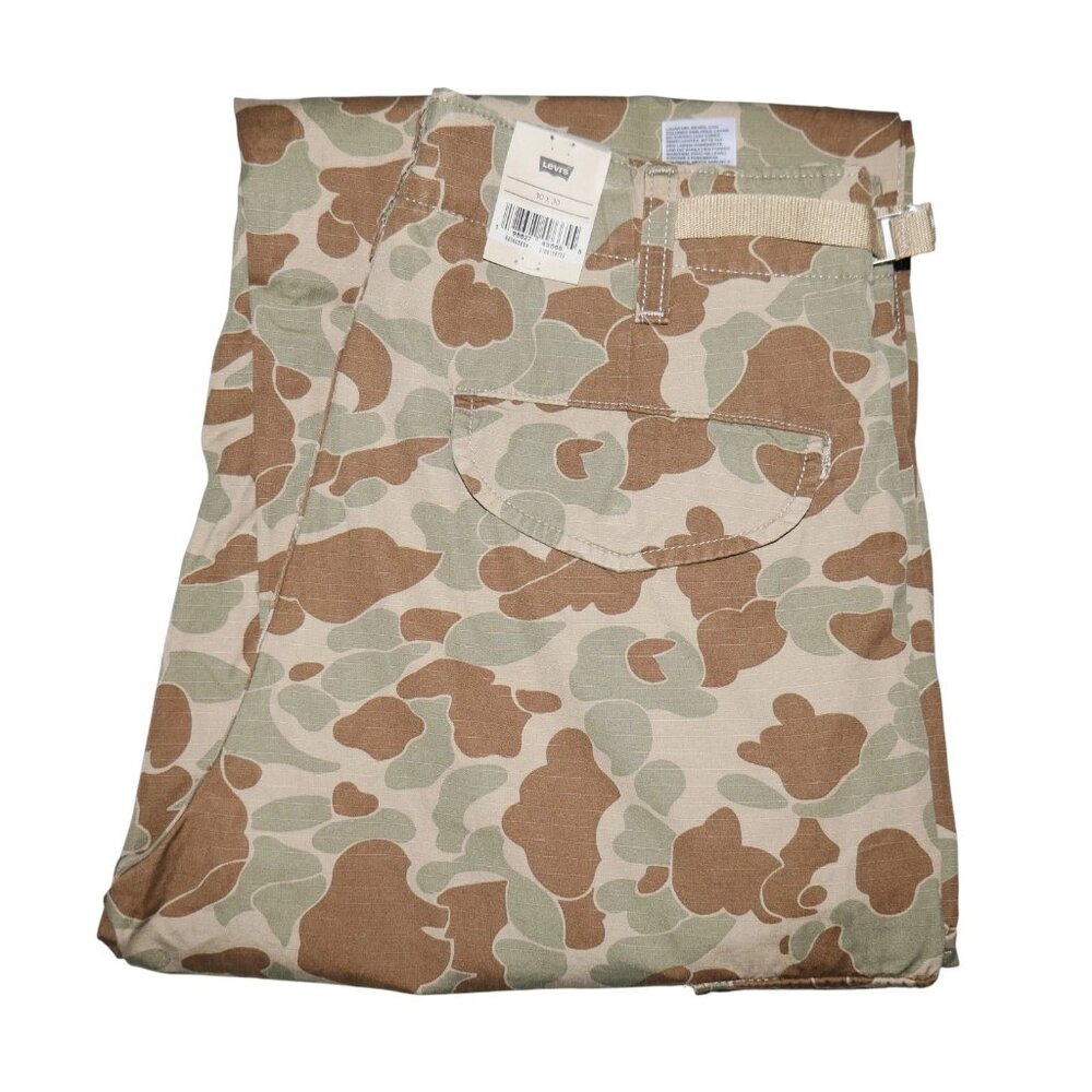 Levis XX Cargo Baggy Pants Men's Size 38x32 Duck Hunt Camouflage NWT - Picture 14 of 14